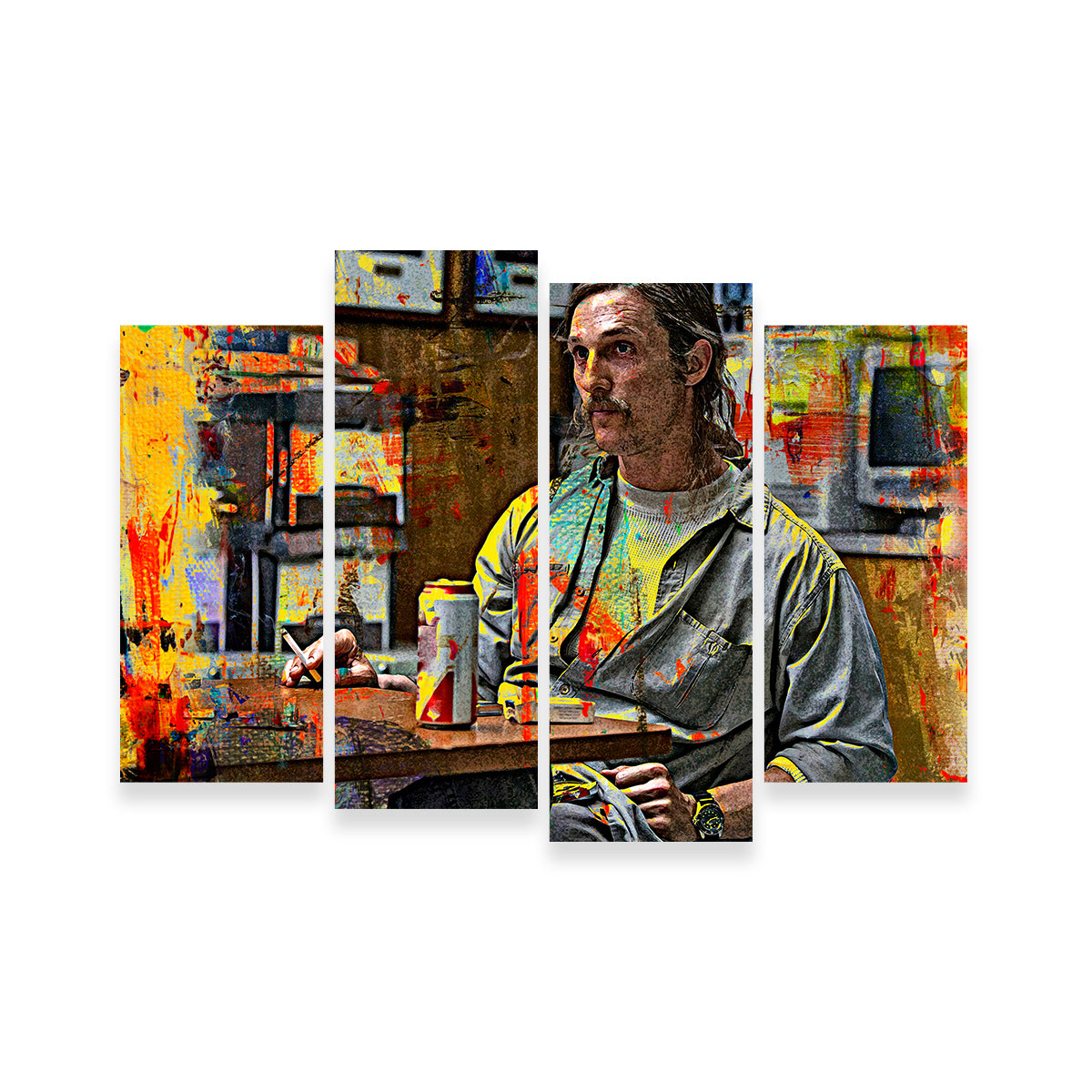 Rustin Cohle Wall Art