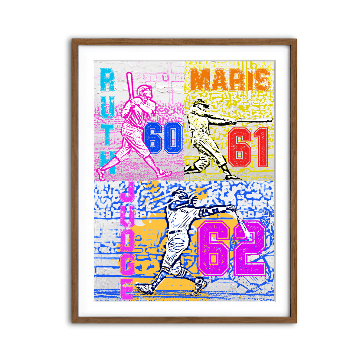 Framed Print 3x4 Walnut