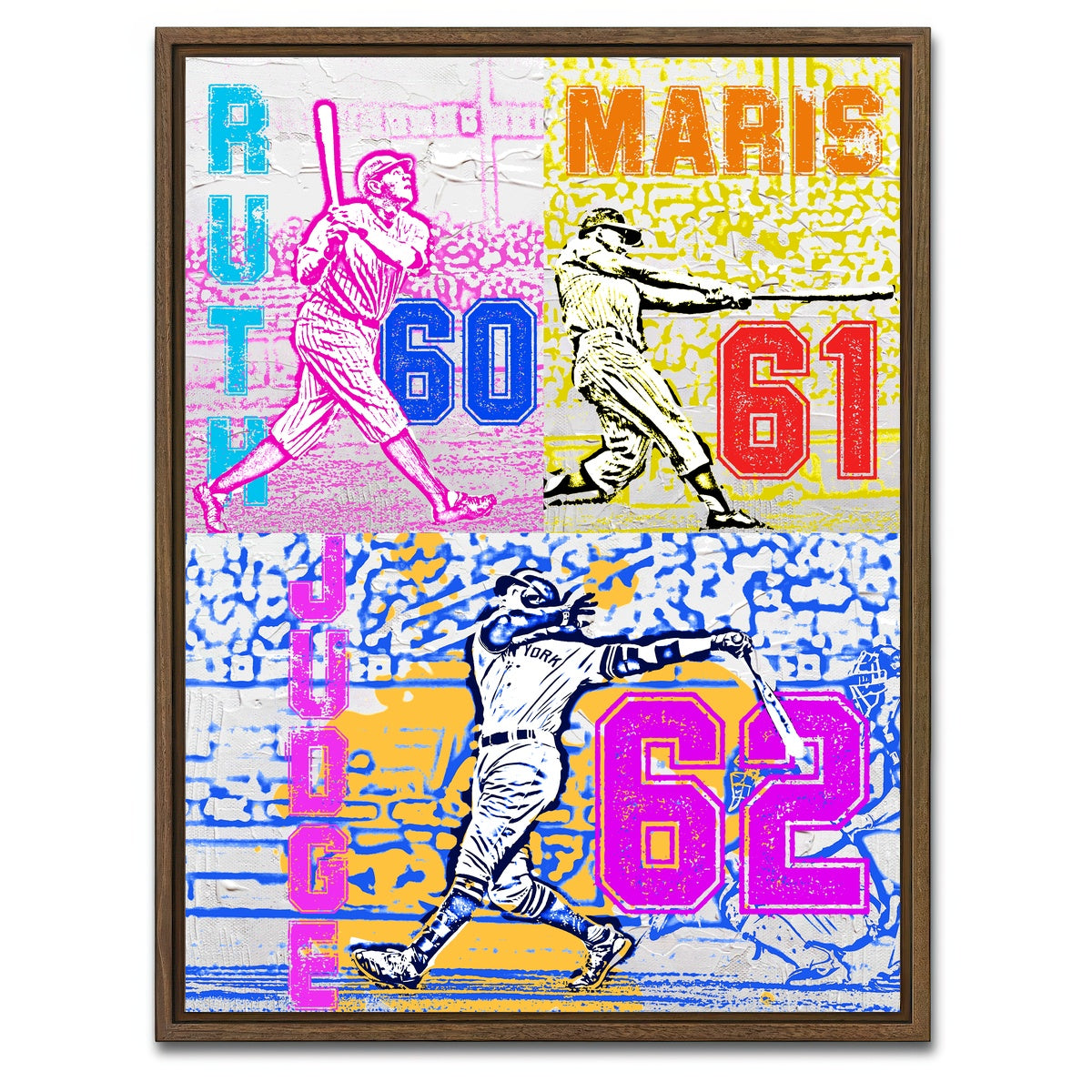 AUTO-MOCKUP WHITE | Ruth Maris Judge | 1 Piece | Walnut Framed Canvas | group=3x4