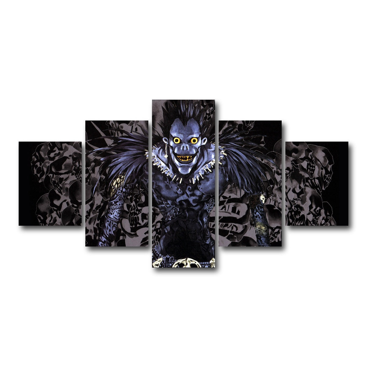 AUTO-MOCKUP WHITE | Ryuk | 5 Piece | Gallery Wrap Canvas | group=5_short