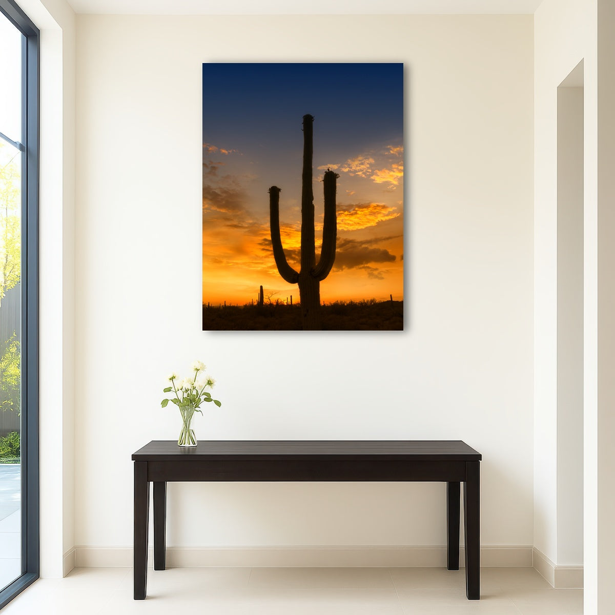AUTO-MOCKUP ROOM | SAGUARO NATIONAL PARK Sunset