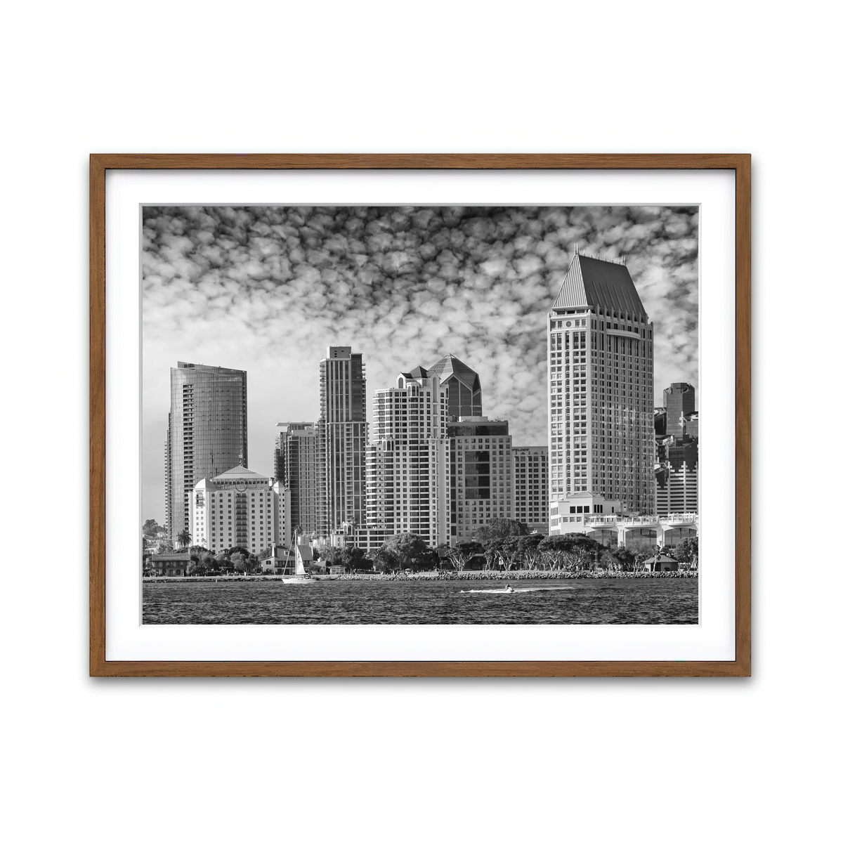 Framed Print 4x3 Walnut