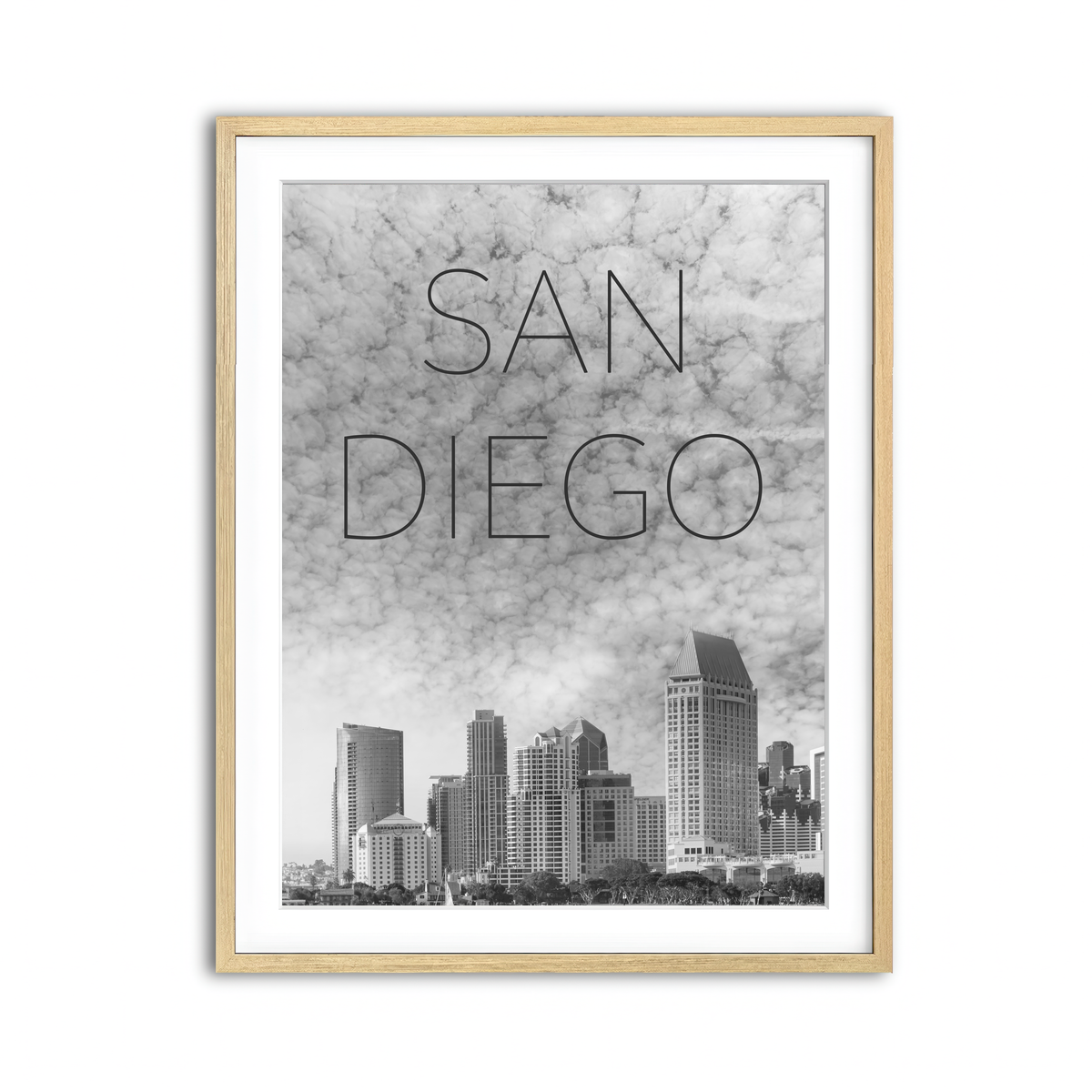 Framed Print 3x4 Natural