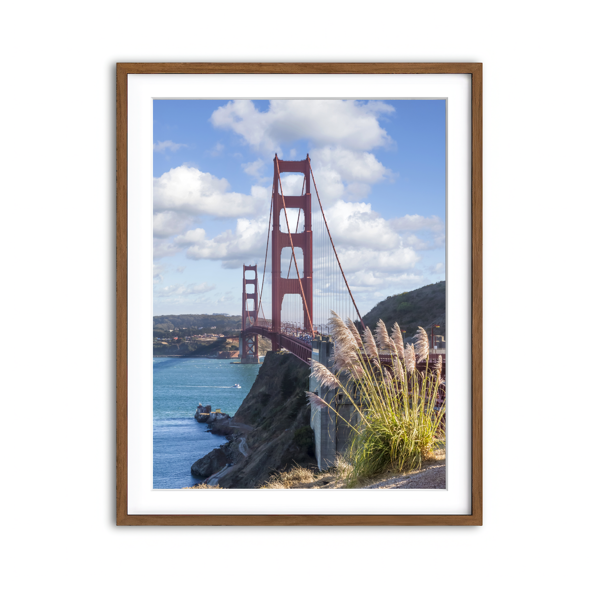 Framed Print 3x4 Walnut