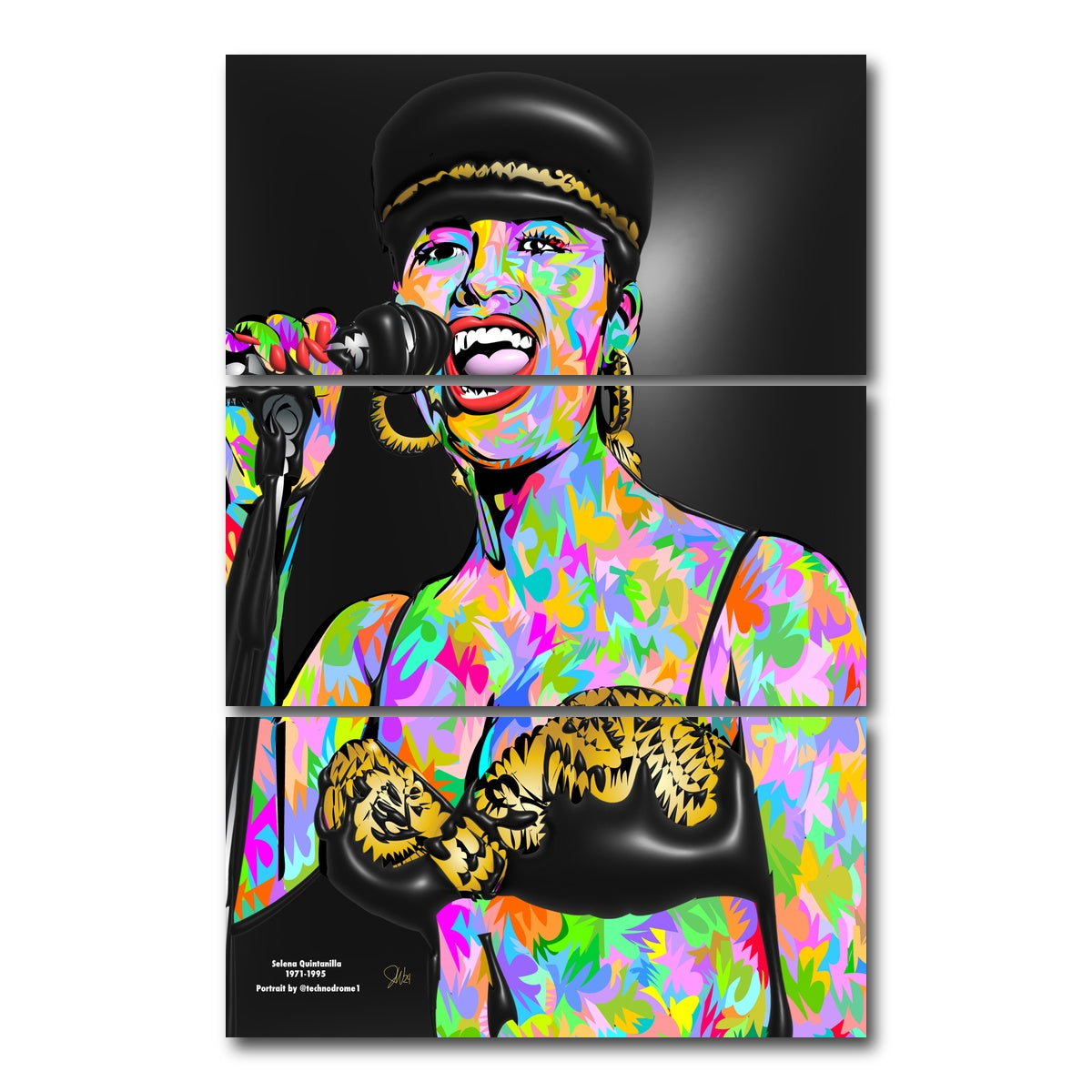 AUTO-MOCKUP WHITE | SELENA | 3 Piece | Gallery Wrap Canvas | group=12x24_stacked