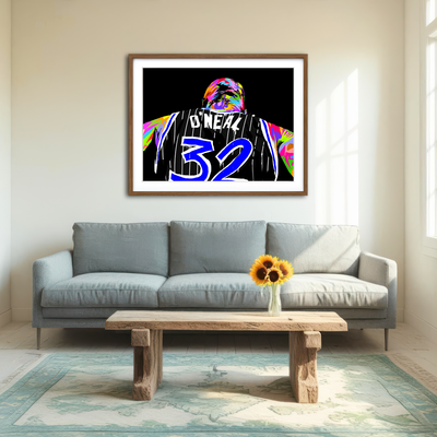 AUTO-MOCKUP ROOM | Shaq Wall Art