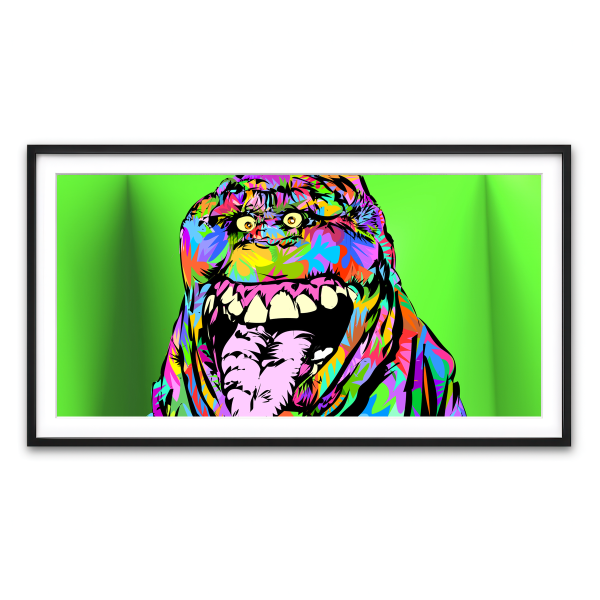 Framed Print 2x1 Black