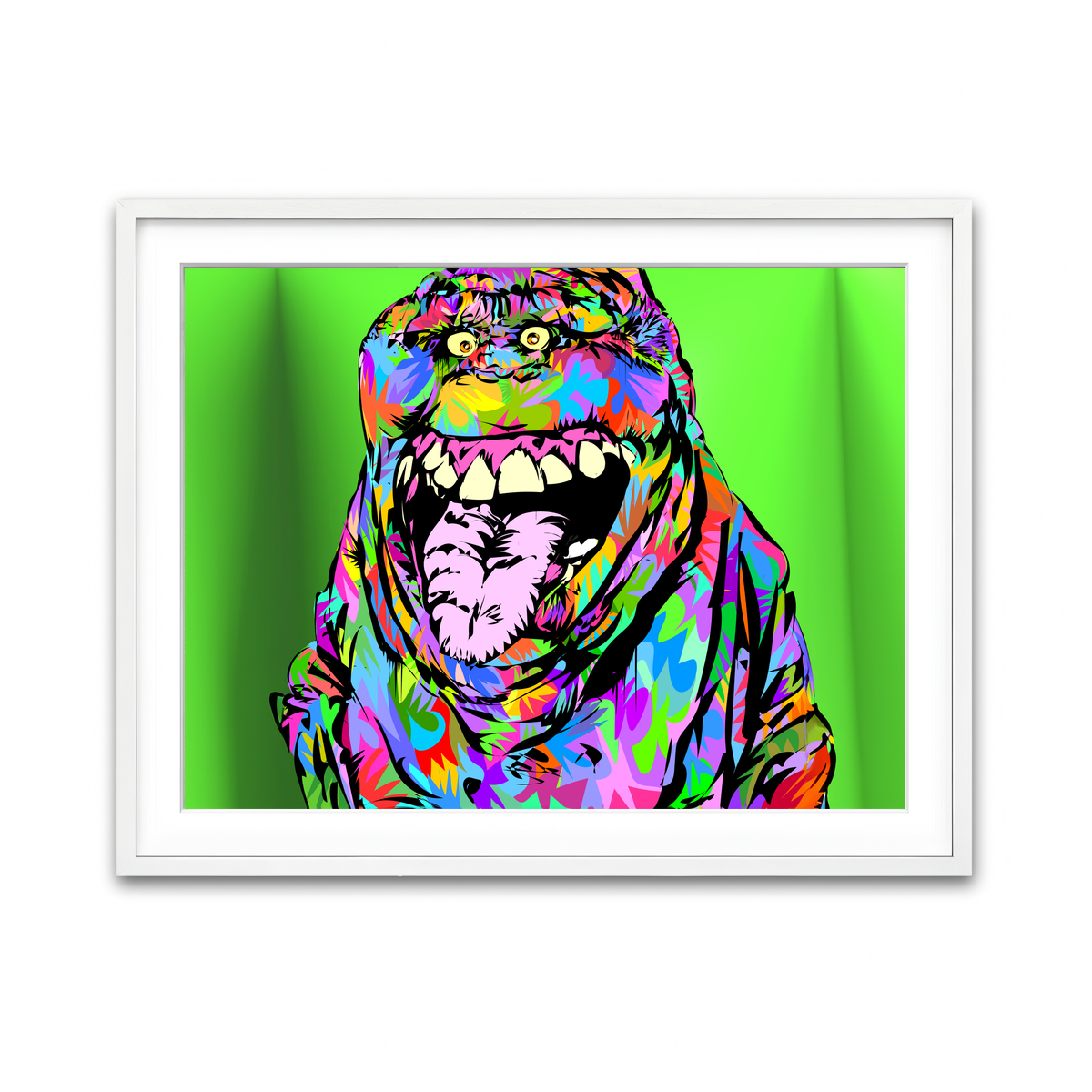 Framed Print 4x3 White