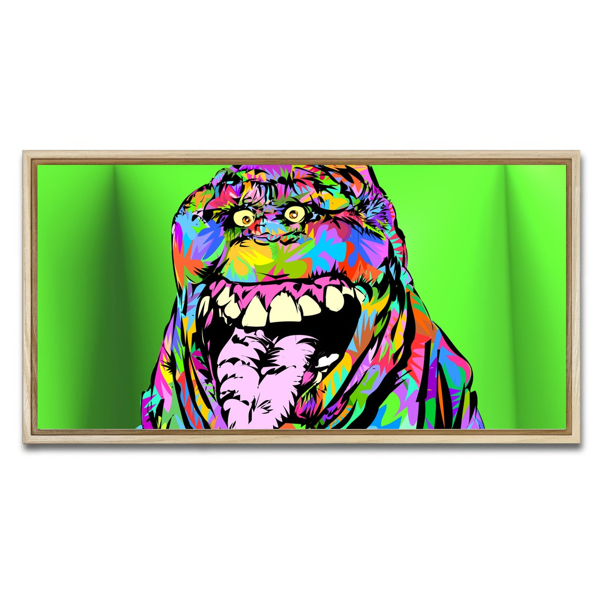 AUTO-MOCKUP WHITE | SLIMER | 1 Piece | Natural Framed Canvas | group=2x1
