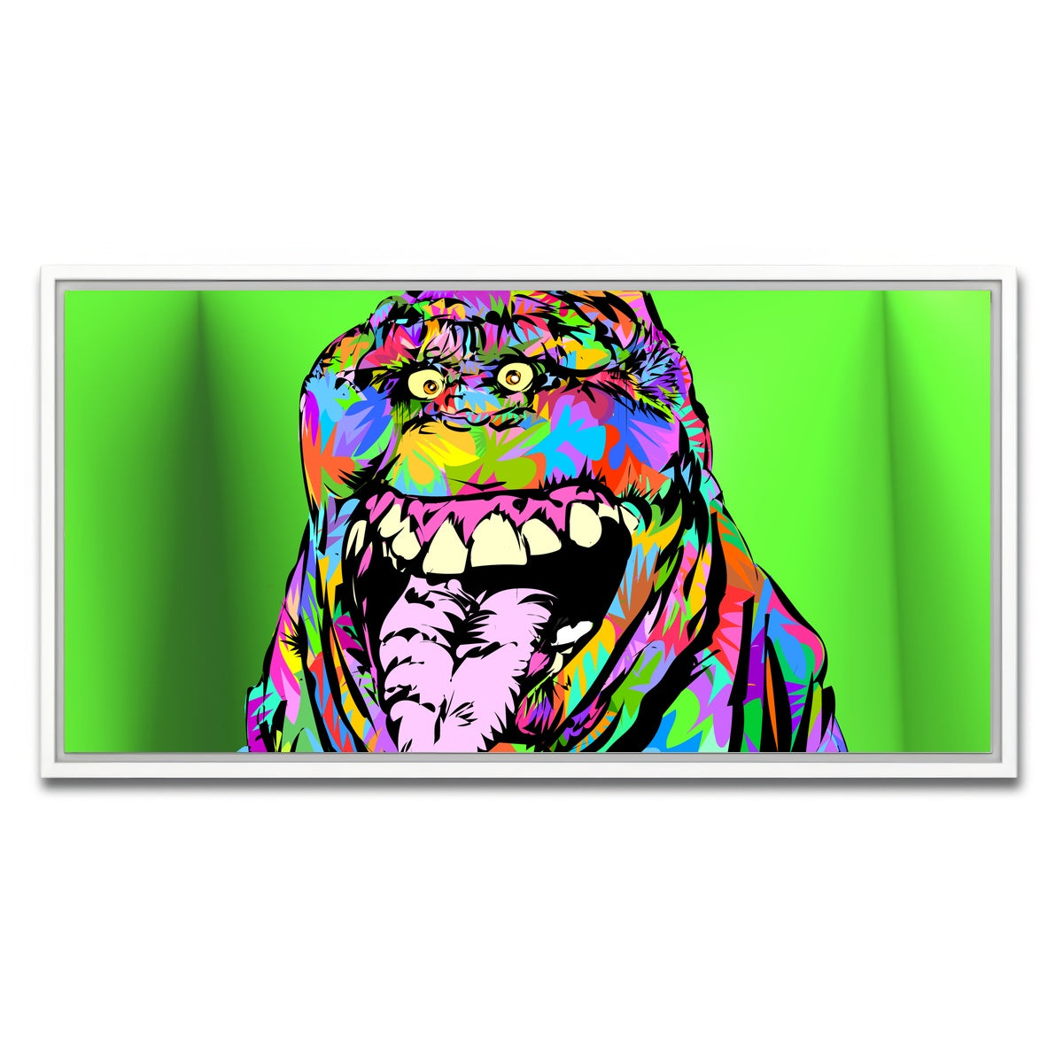 AUTO-MOCKUP WHITE | SLIMER | 1 Piece | White Framed Canvas | group=2x1
