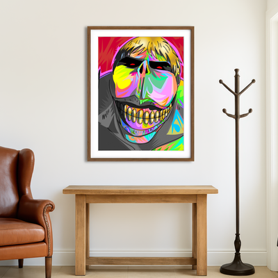 AUTO-MOCKUP ROOM | Small Titan Wall Art