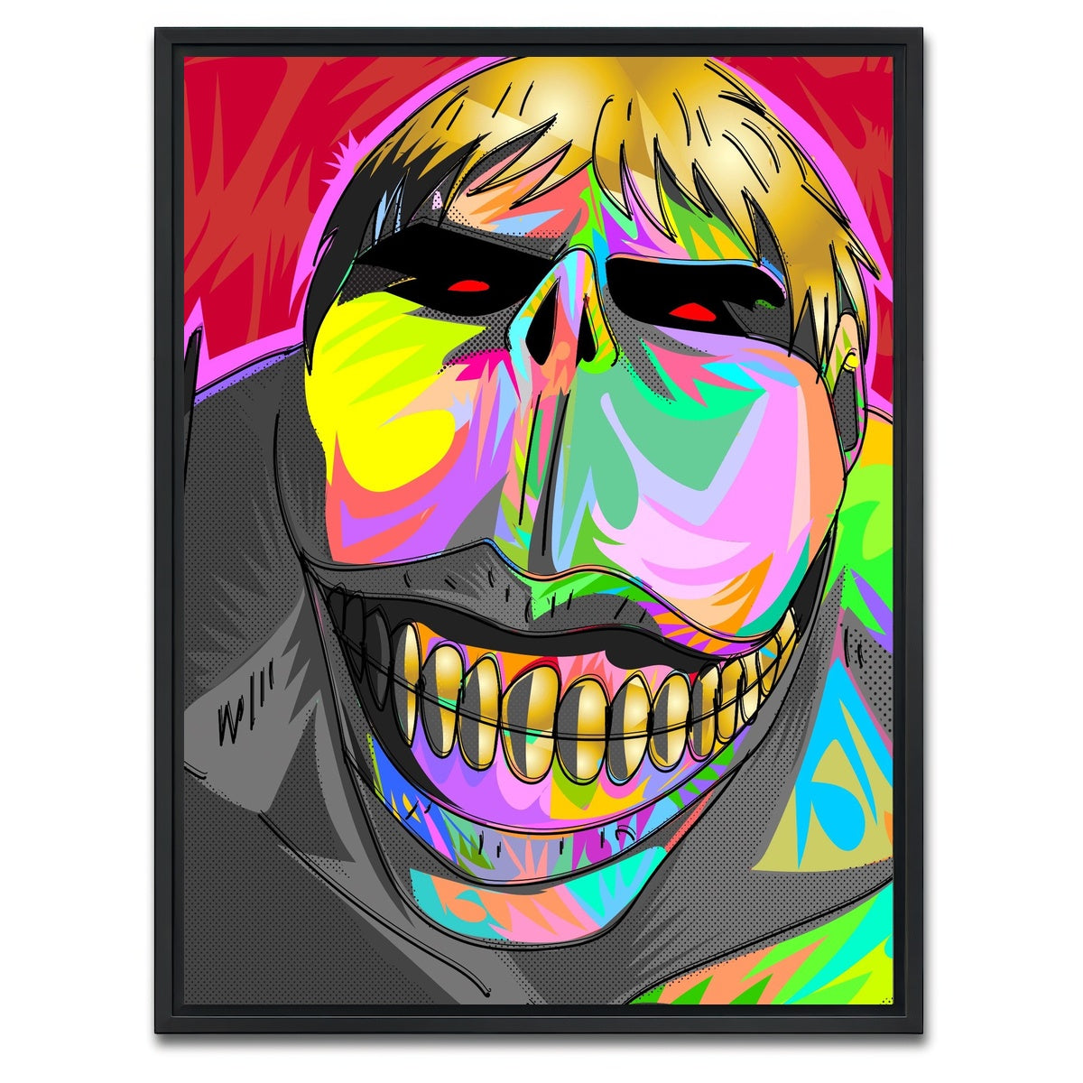 AUTO-MOCKUP WHITE | SMALL TITAN | 1 Piece | Black Framed Canvas | group=3x4