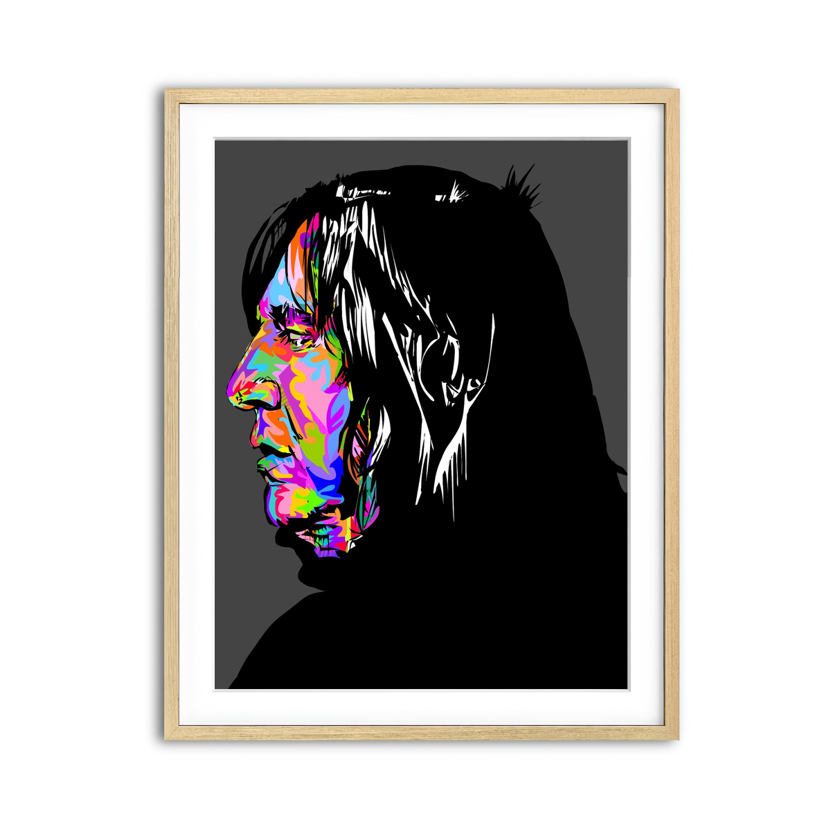 Framed Print 3x4 Natural