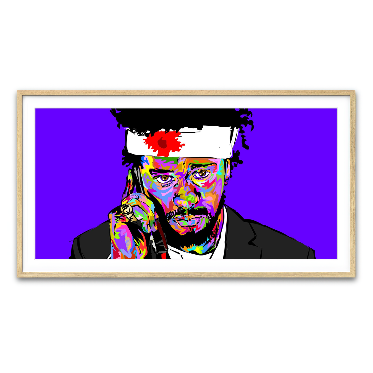 Framed Print 2x1 Natural