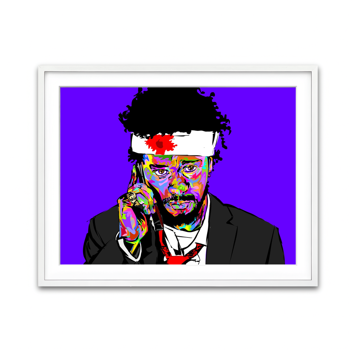 Framed Print 4x3 White