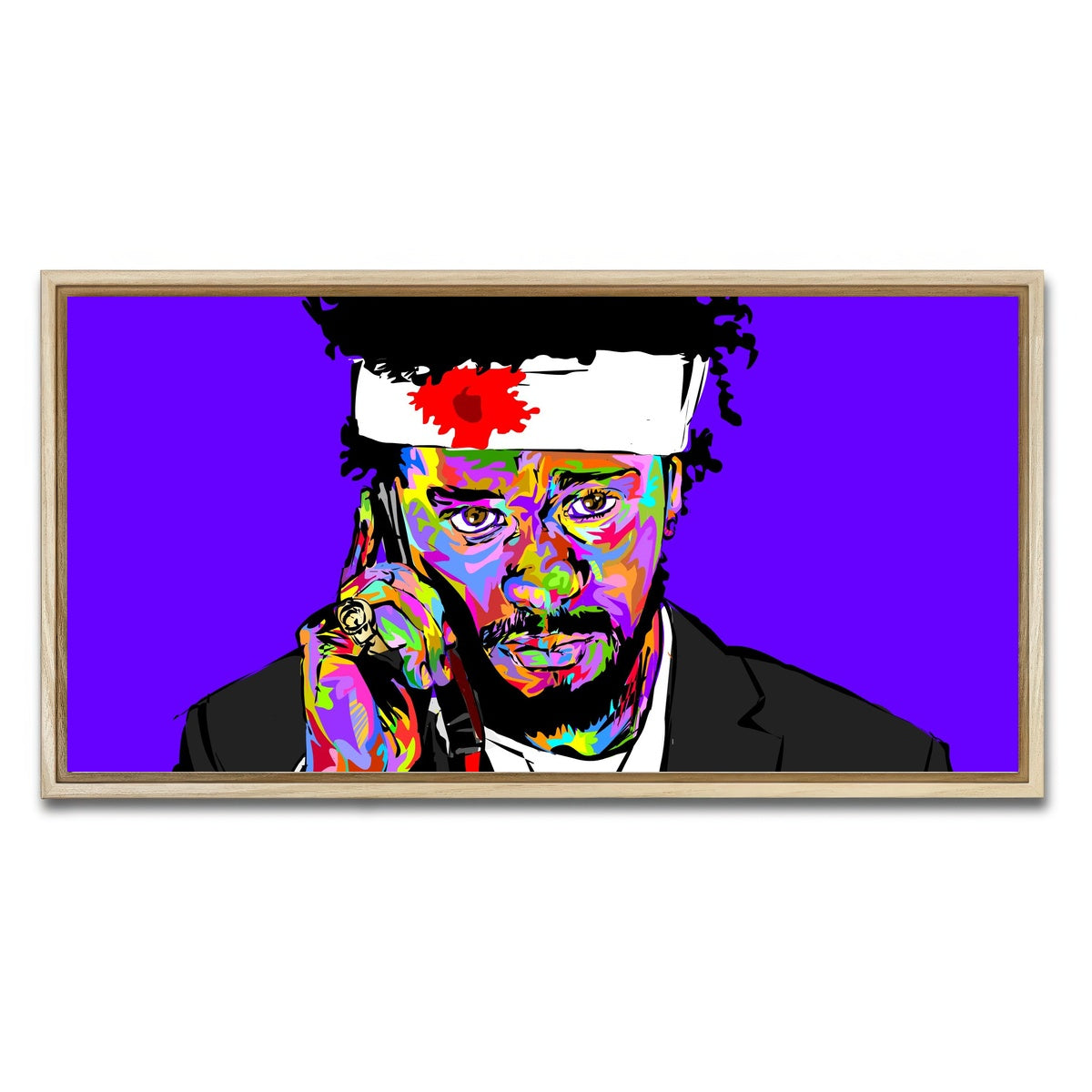 AUTO-MOCKUP WHITE | SORRY TO BOTHER YOU | 1 Piece | Natural Framed Canvas | group=2x1