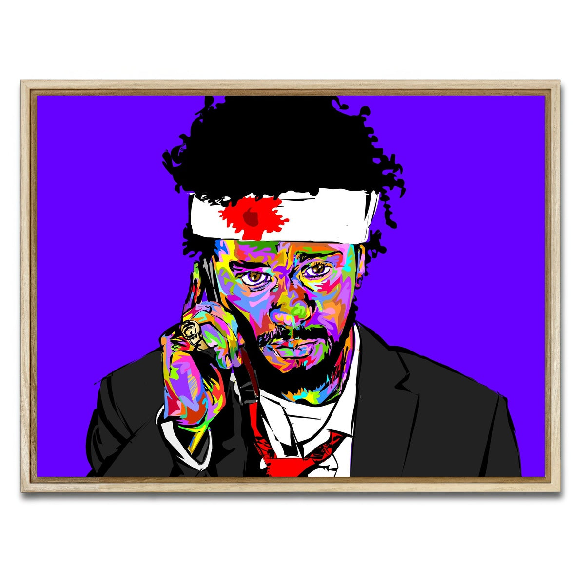 AUTO-MOCKUP WHITE | SORRY TO BOTHER YOU | 1 Piece | Natural Framed Canvas | group=4x3