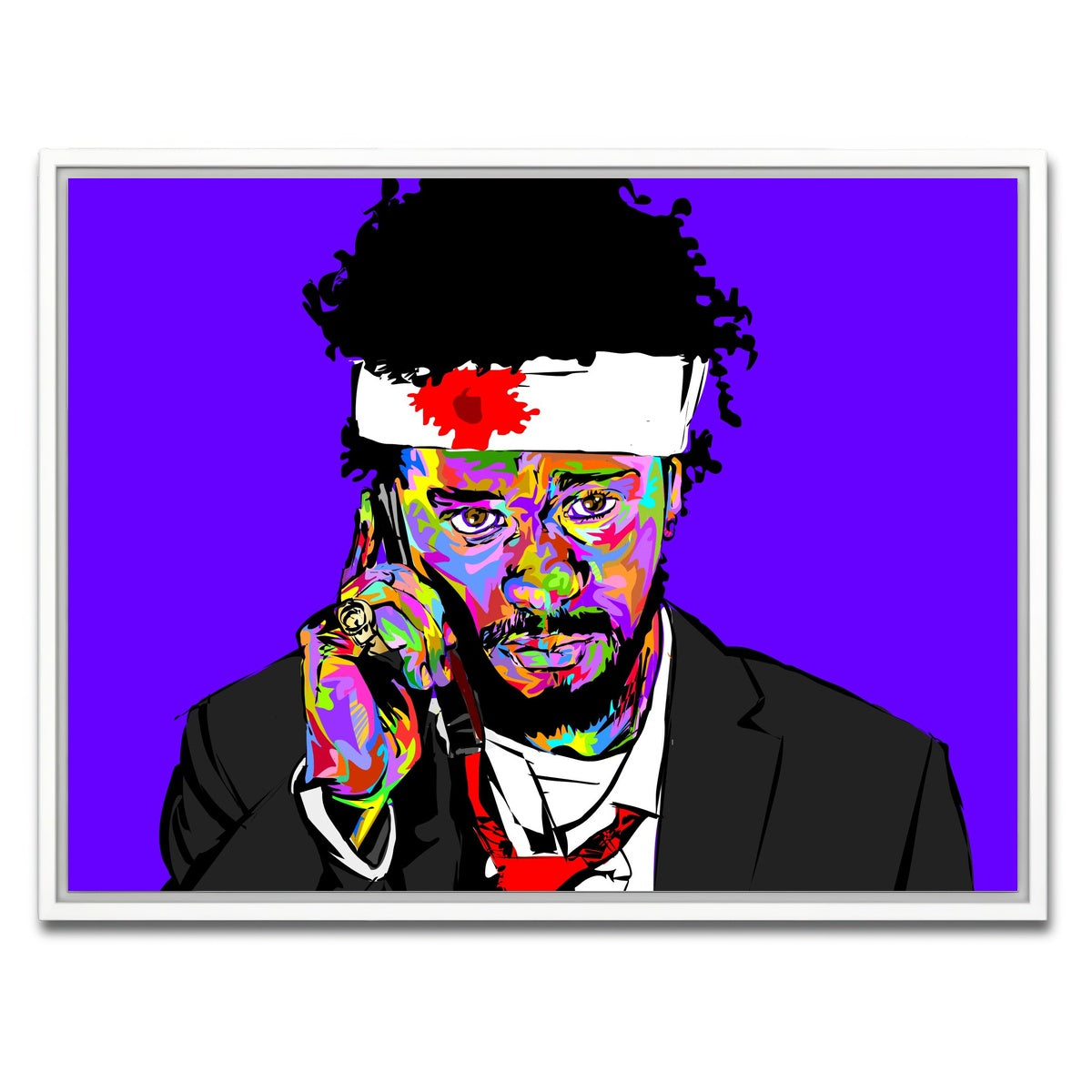 AUTO-MOCKUP WHITE | SORRY TO BOTHER YOU | 1 Piece | White Framed Canvas | group=4x3