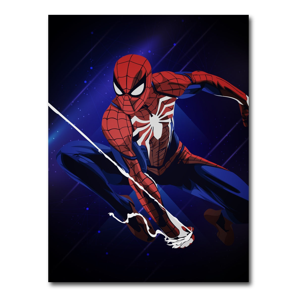 AUTO-MOCKUP WHITE | SPIDERMAN | 1 Piece | Gallery Wrap Canvas | group=3x4