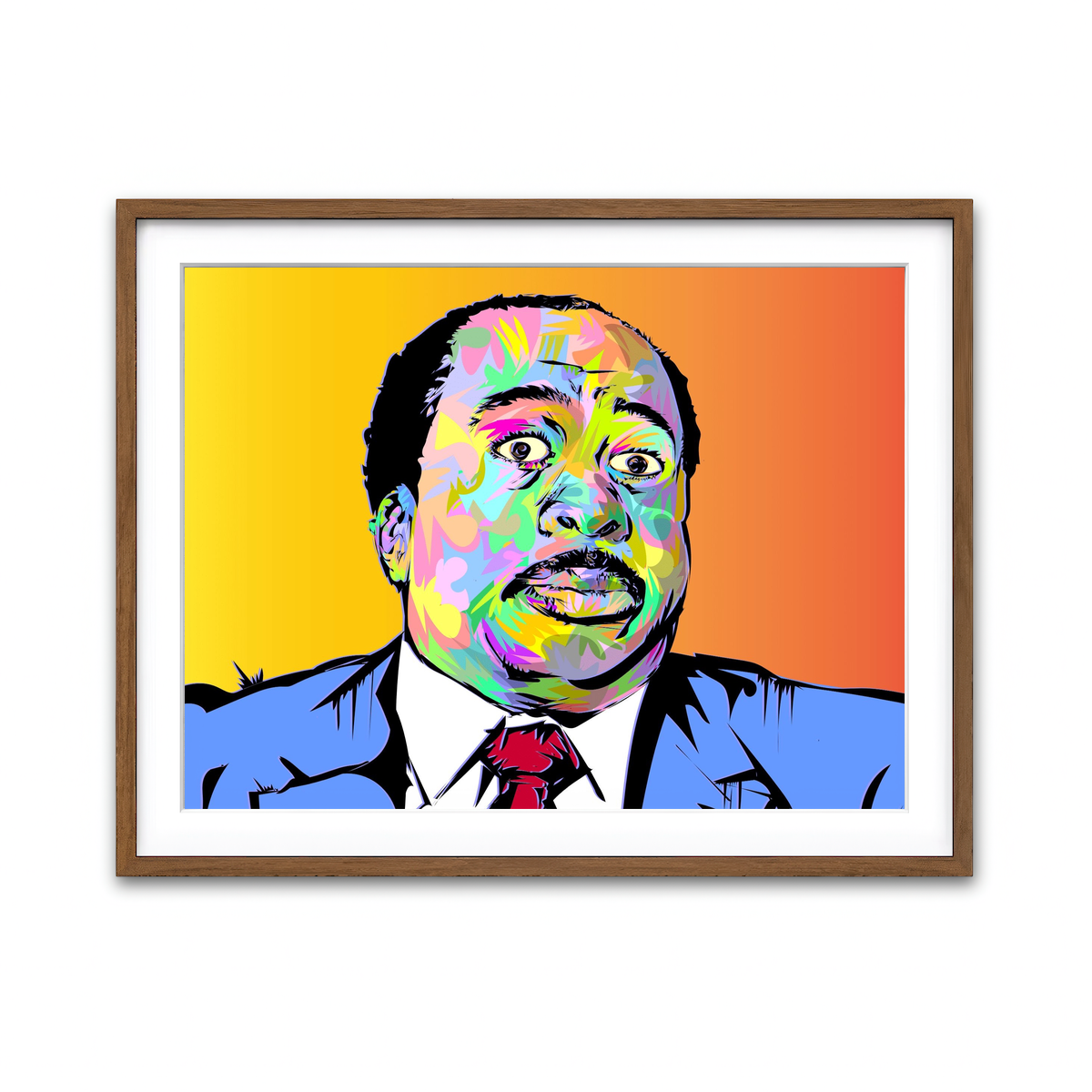 Framed Print 4x3 Walnut