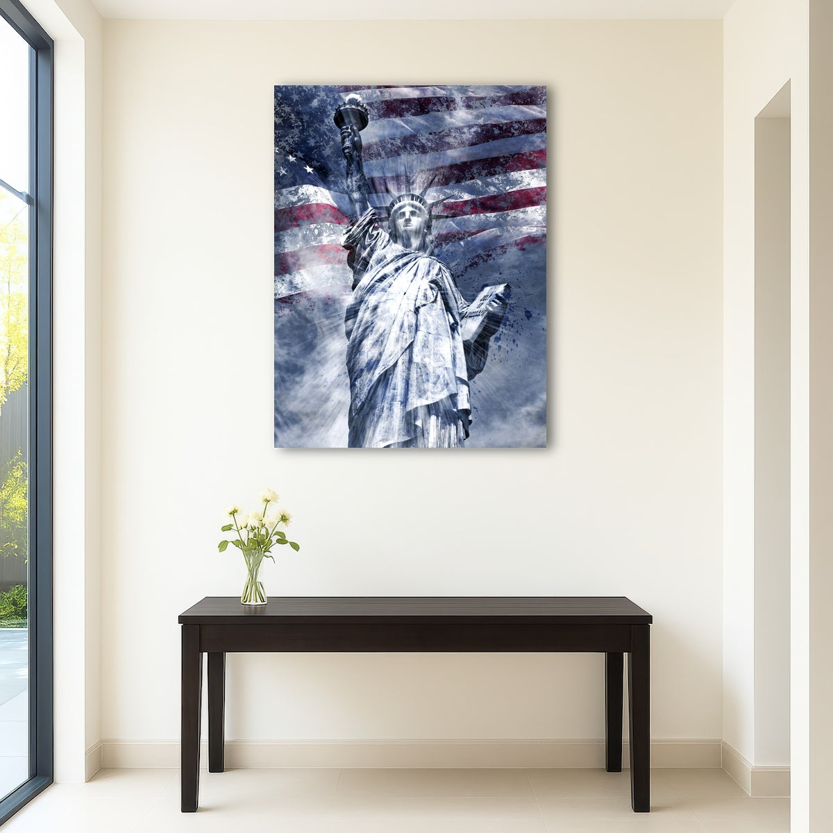 AUTO-MOCKUP ROOM | STATUE OF LIBERTY NYC