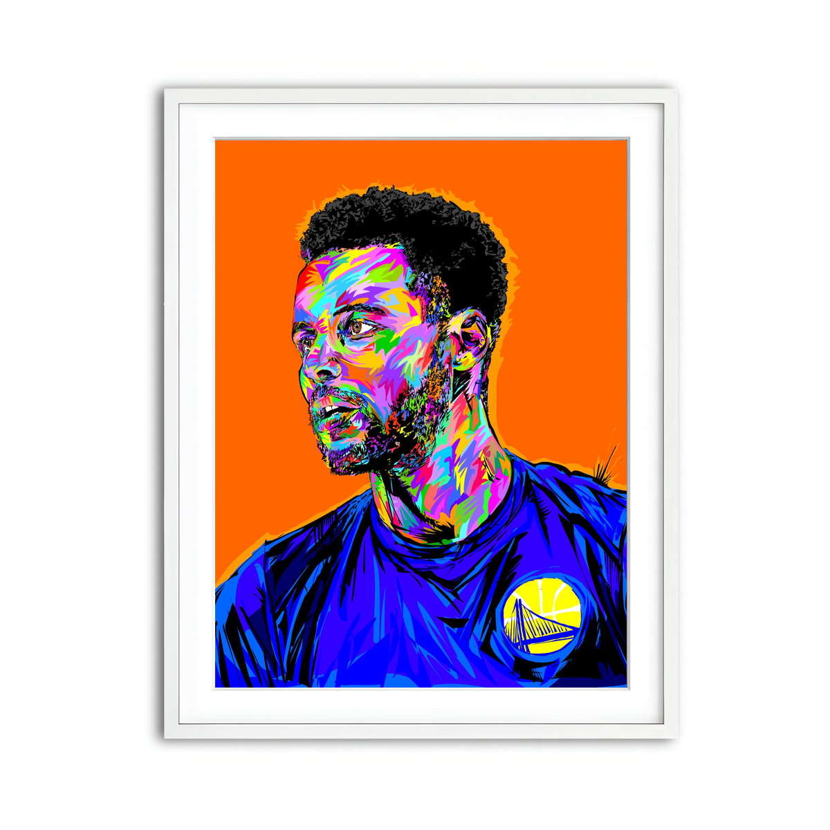 Framed Print 3x4 White