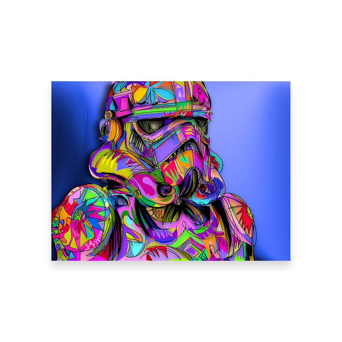 Stormtrooper Color Wall Art