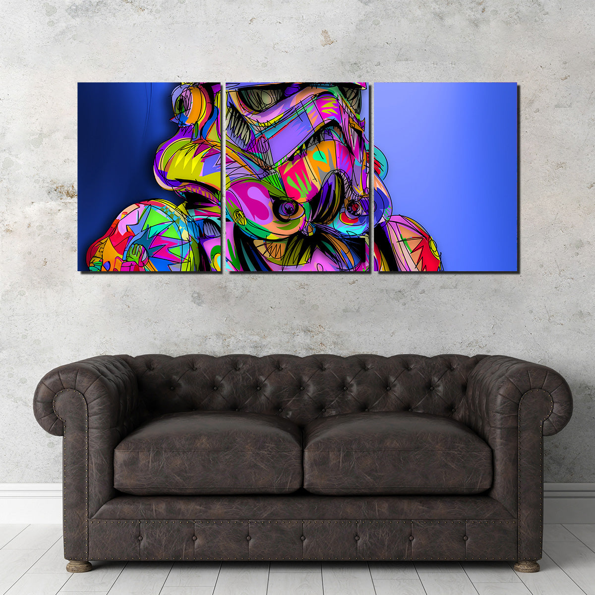 Stormtrooper Color Wall Art