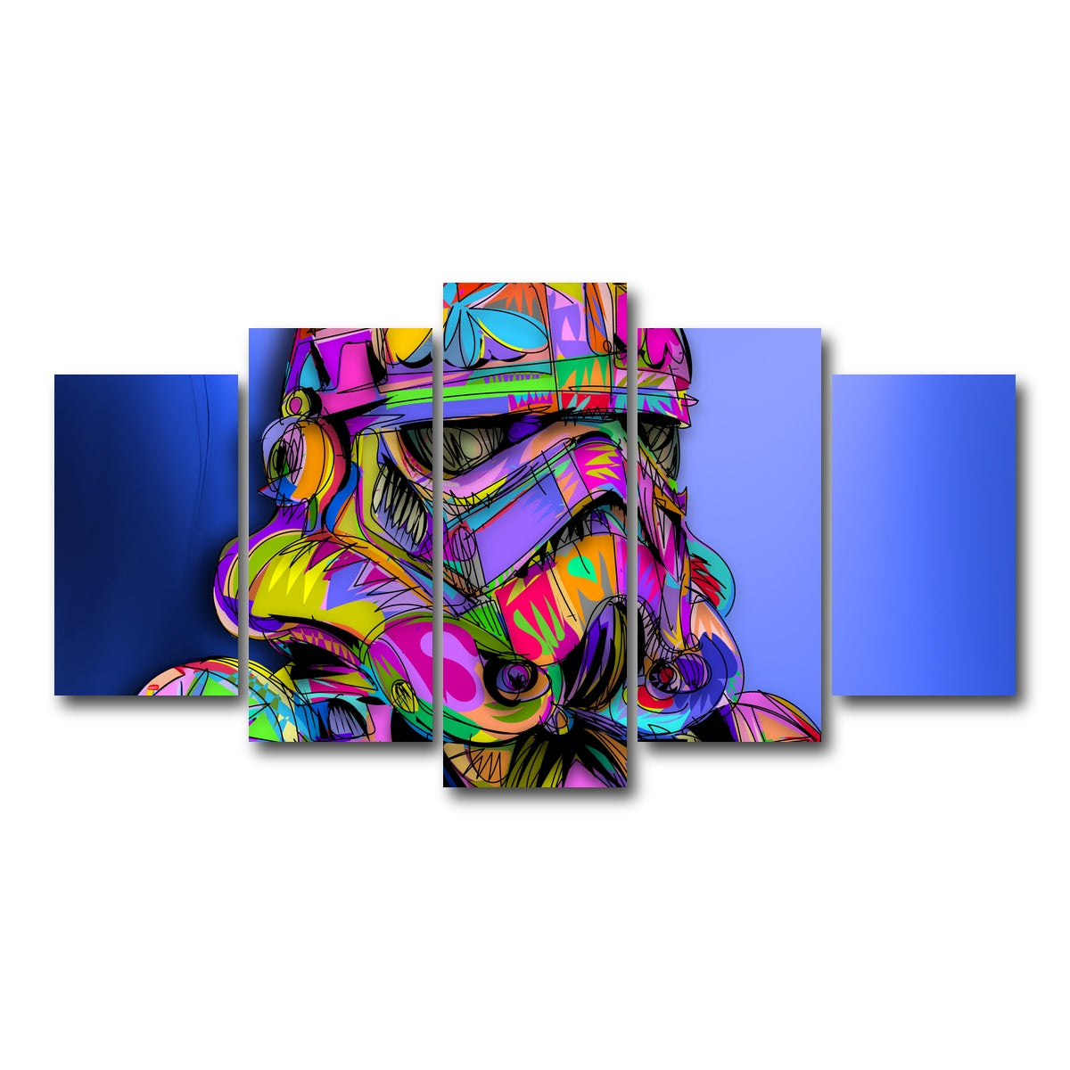 AUTO-MOCKUP WHITE | STORMTROOPER Color | 5 Piece | Gallery Wrap Canvas | group=5_normal