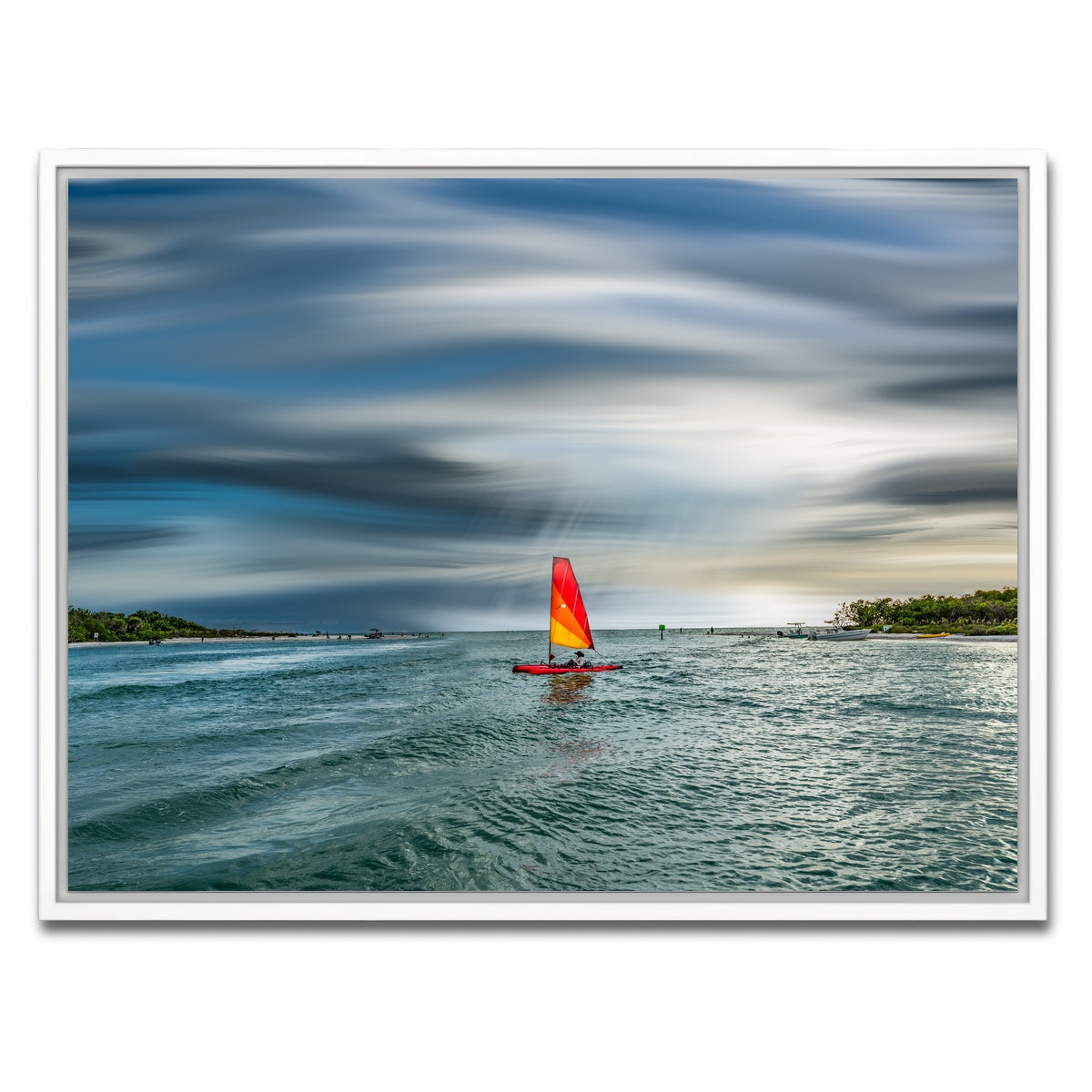 AUTO-MOCKUP WHITE | Sail Away | 1 Piece | White Framed Canvas | group=4x3