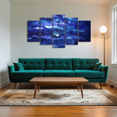 AUTO-MOCKUP ROOM | Sailing Ship in the Night Storm