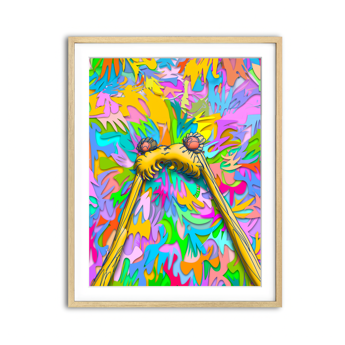 Framed Print 3x4 Natural