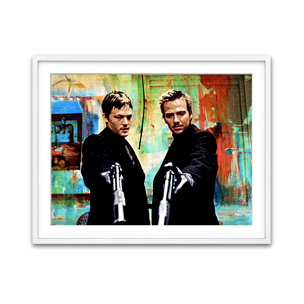 Framed Print 4x3 White