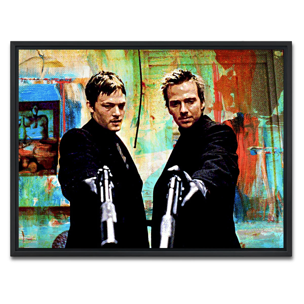 AUTO-MOCKUP WHITE | Saints Prayer | 1 Piece | Black Framed Canvas | group=4x3