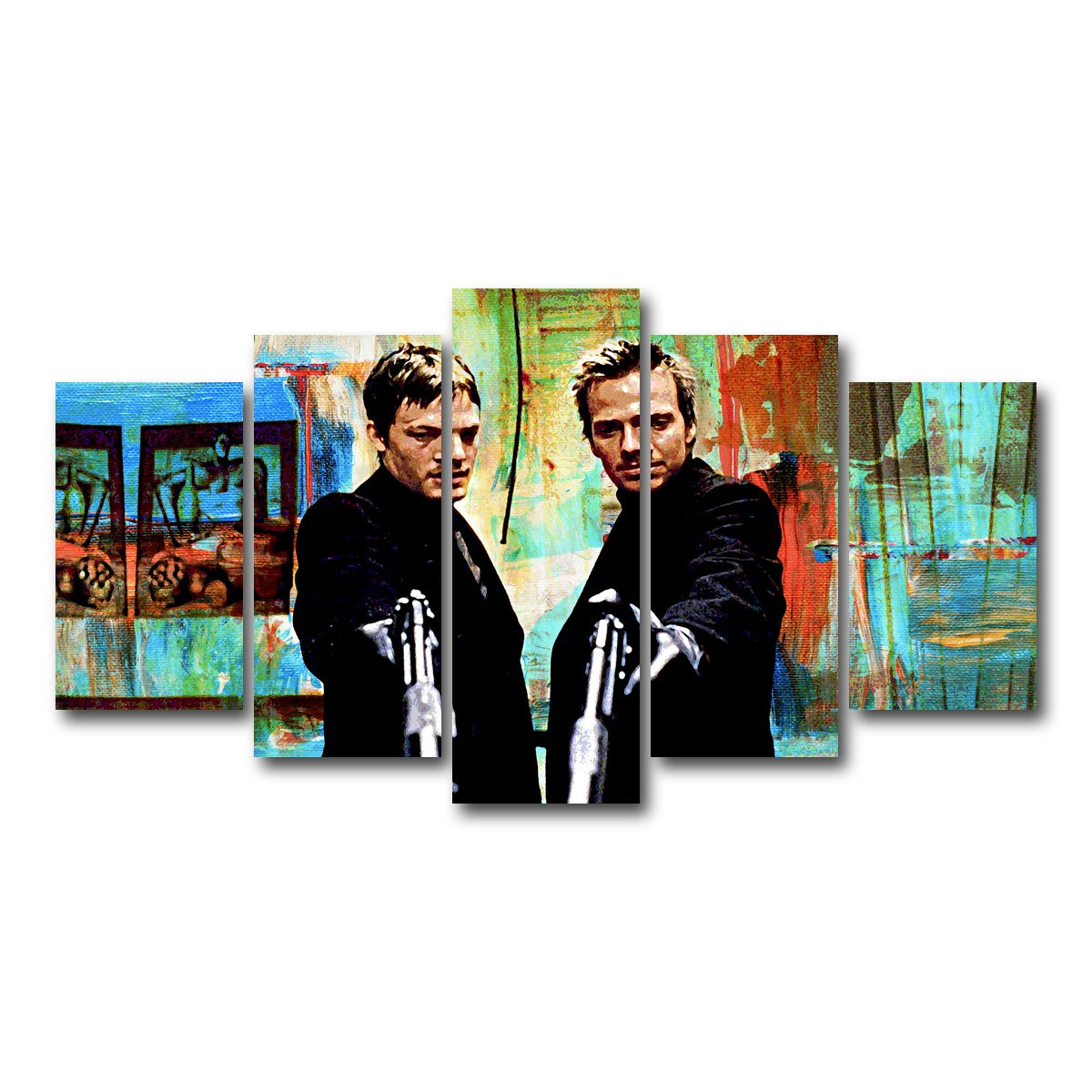 AUTO-MOCKUP WHITE | Saints Prayer | 5 Piece | Gallery Wrap Canvas | group=5_normal