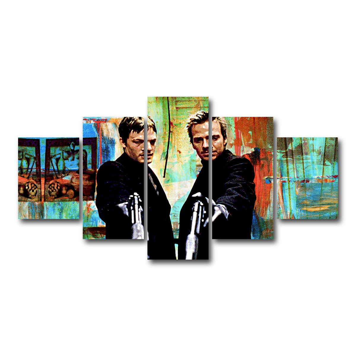 AUTO-MOCKUP WHITE | Saints Prayer | 5 Piece | Gallery Wrap Canvas | group=5_short