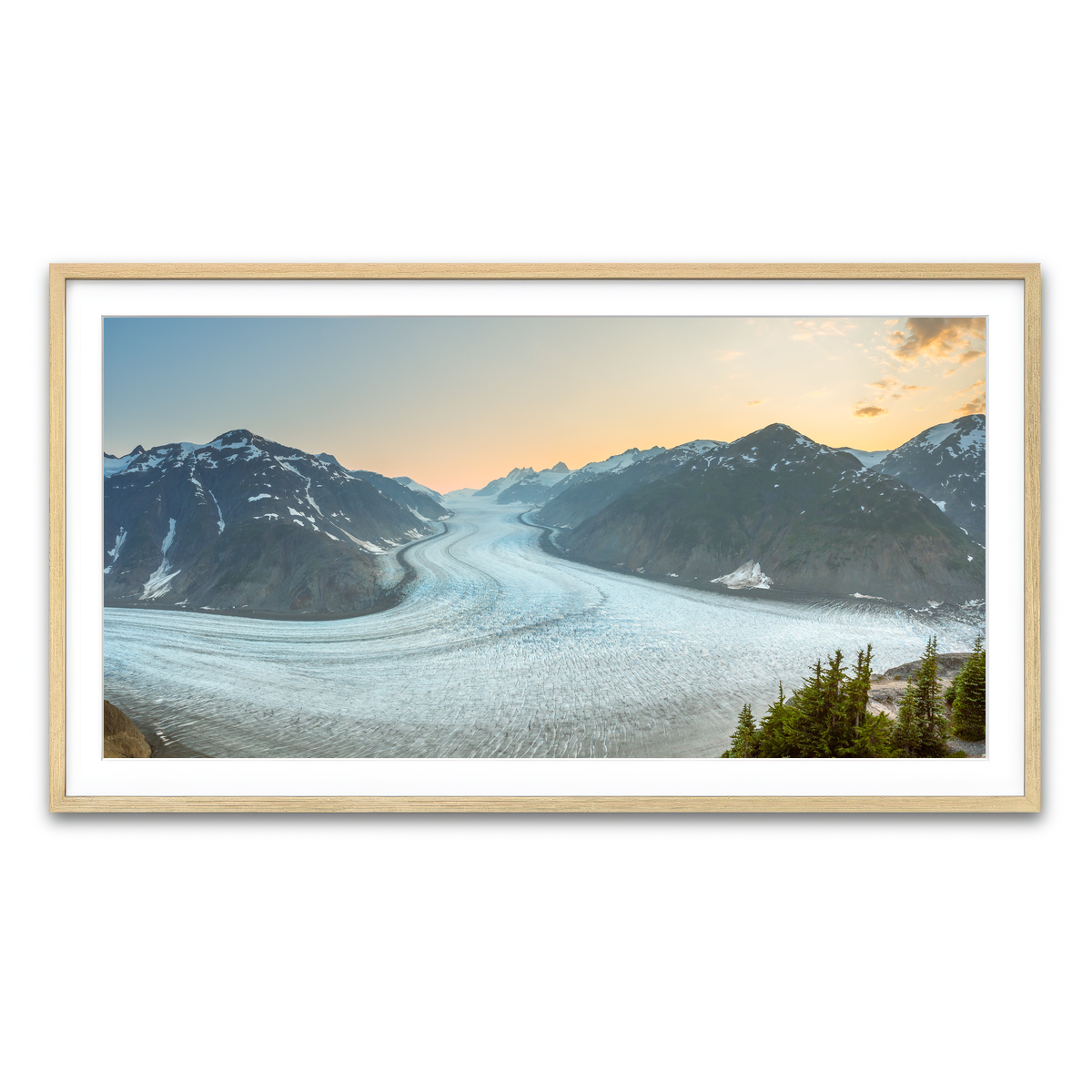 Framed Print 2x1 Natural