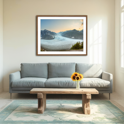 AUTO-MOCKUP ROOM | Salmon Glacier 1 Wall Art