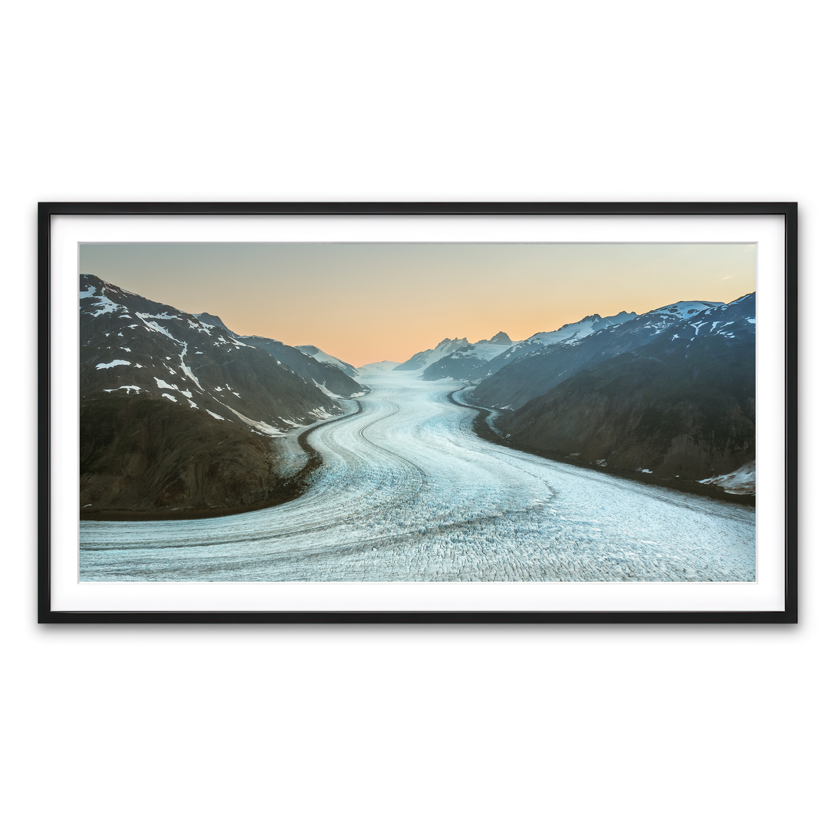 Framed Print 2x1 Black