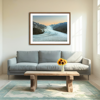 AUTO-MOCKUP ROOM | Salmon Glacier 2 Wall Art