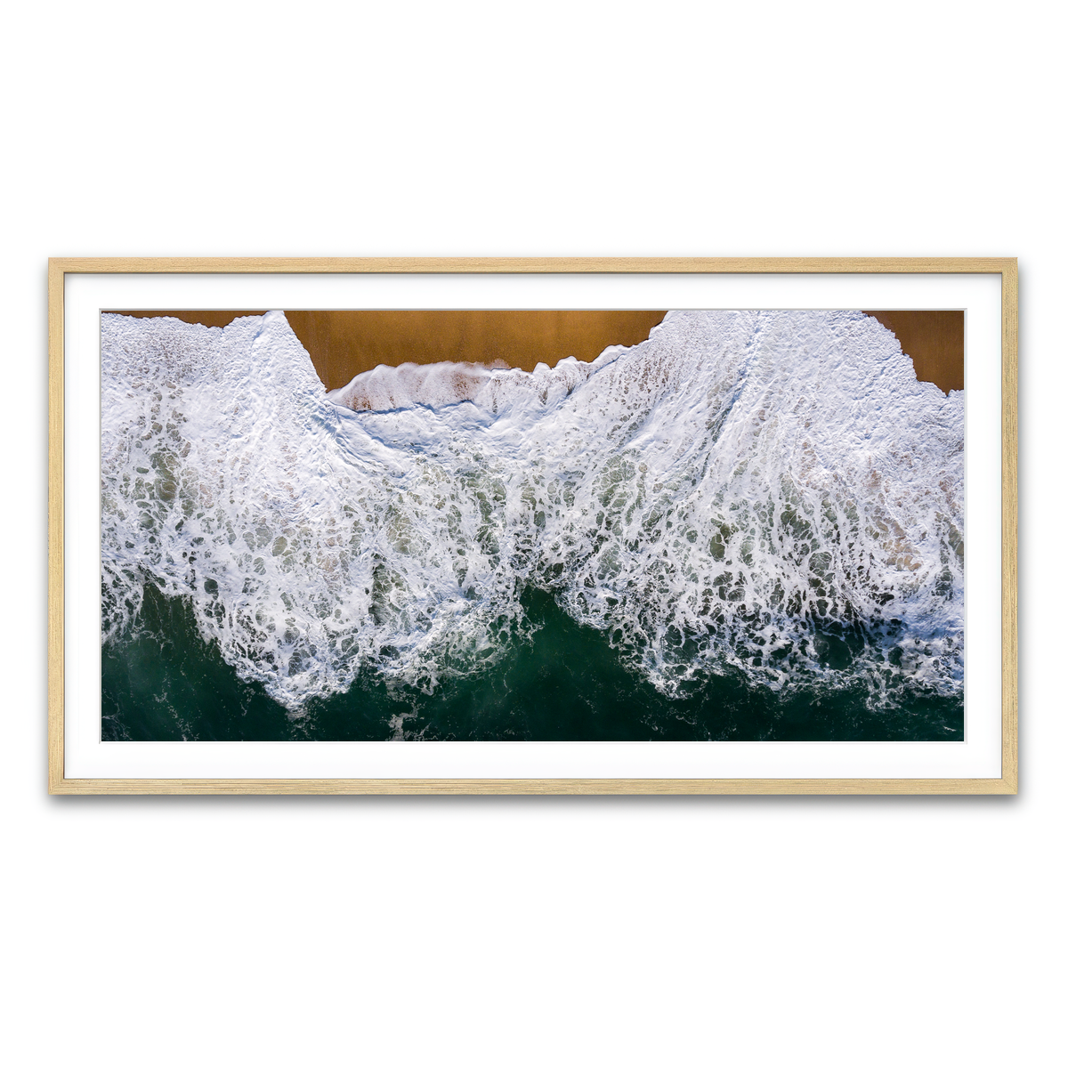 Framed Print 2x1 Natural