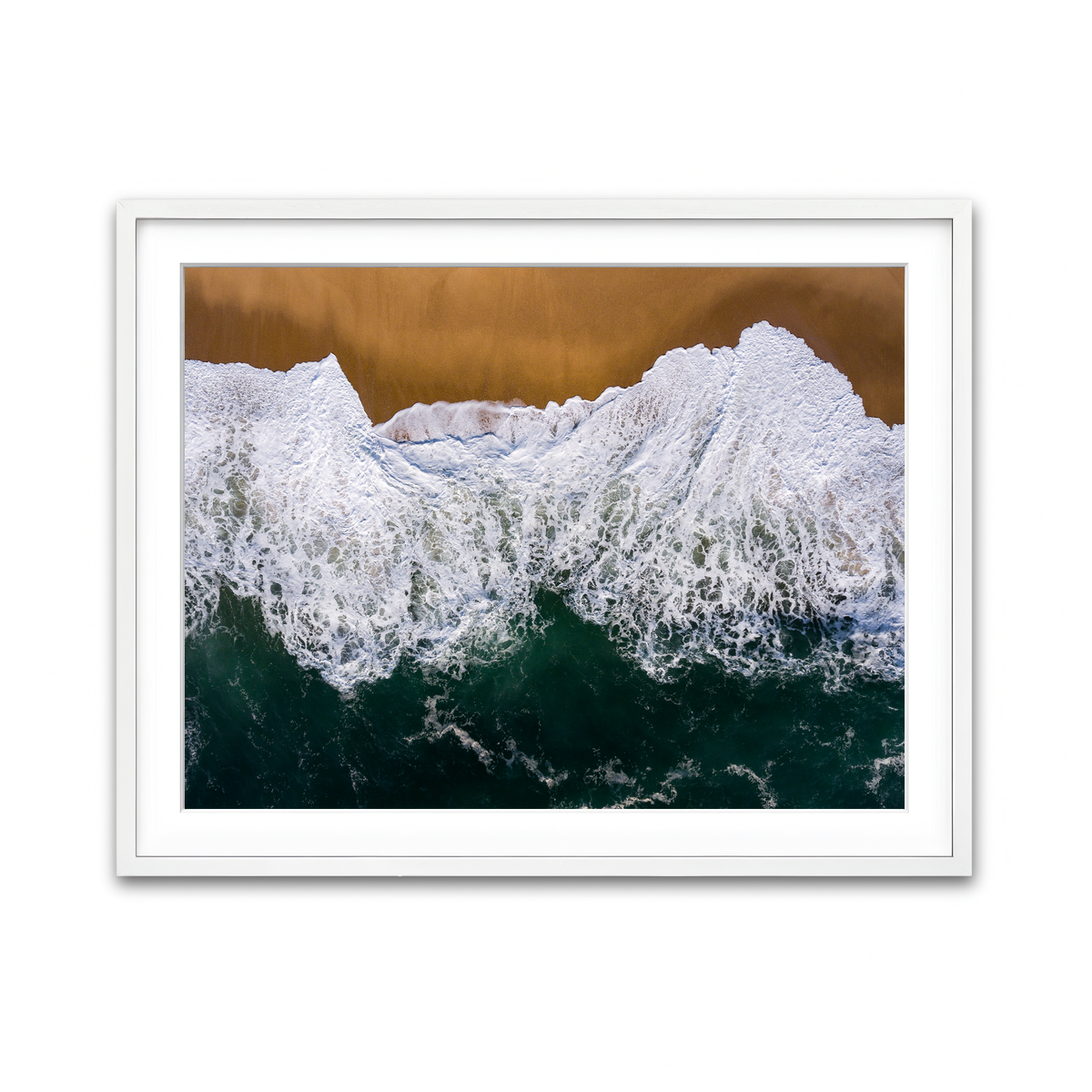 Framed Print 4x3 White