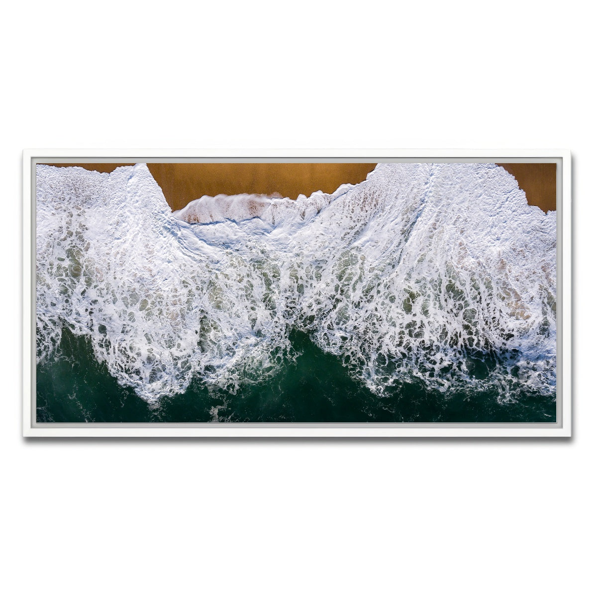 AUTO-MOCKUP WHITE | Salt And Sand | 1 Piece | White Framed Canvas | group=2x1