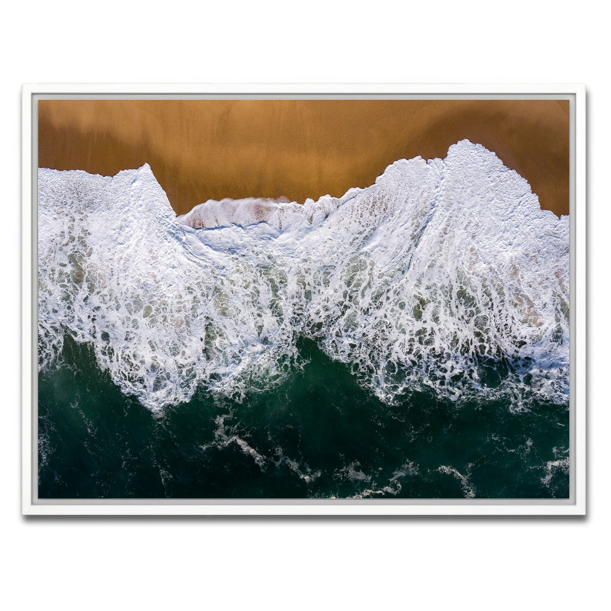 AUTO-MOCKUP WHITE | Salt And Sand | 1 Piece | White Framed Canvas | group=4x3