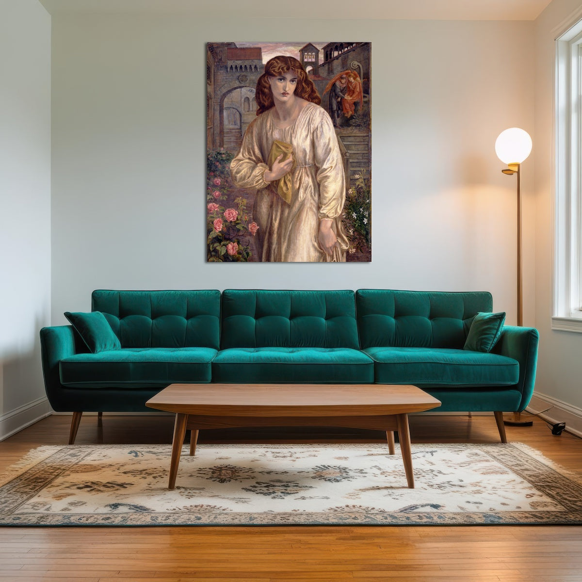 AUTO-MOCKUP ROOM | Salutation of Beatrice