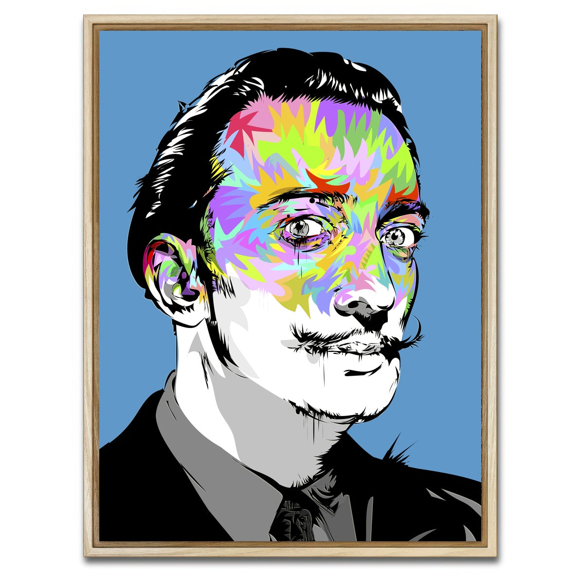 AUTO-MOCKUP WHITE | Salvador | 1 Piece | Natural Framed Canvas | group=3x4