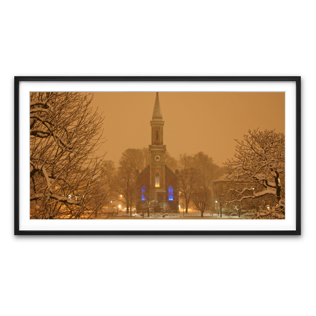 Framed Print 2x1 Black