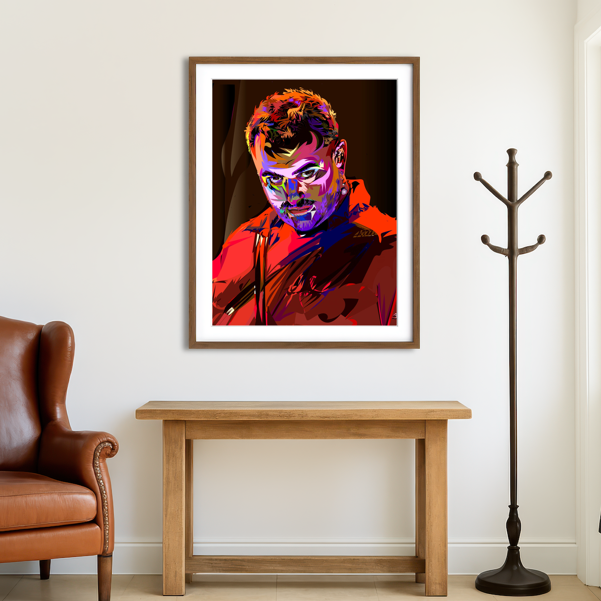 AUTO-MOCKUP ROOM | Sam Smith Wall Art