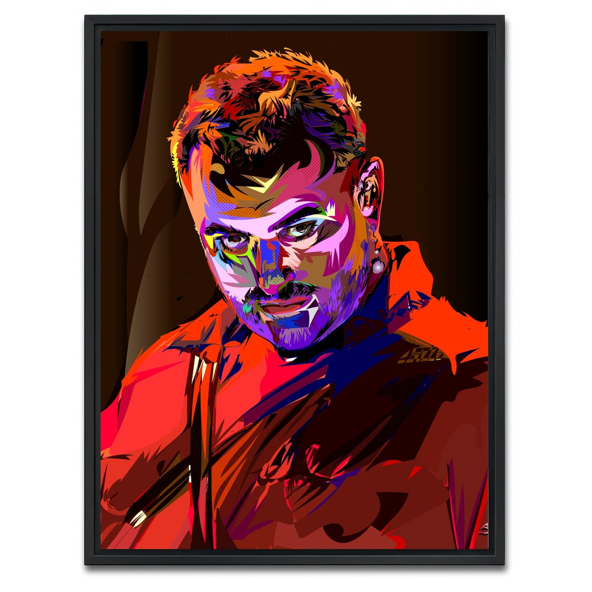 AUTO-MOCKUP WHITE | Sam Smith | 1 Piece | Black Framed Canvas | group=3x4