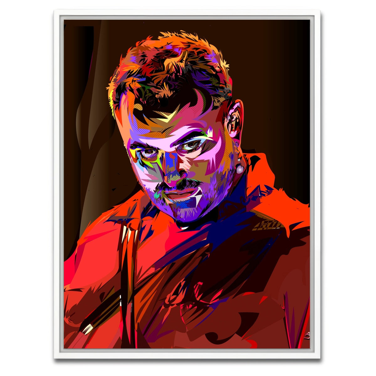 AUTO-MOCKUP WHITE | Sam Smith | 1 Piece | White Framed Canvas | group=3x4
